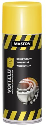 Maston 3650102 Spray Lubricant 400ml 0.4L Vaseline Clear Brown Oil Fluid Lube