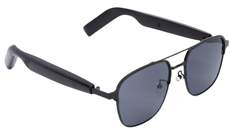 Elprico Übersetzungsbrillen, Intelligente KI -Brille mit Bluetooth 5.4, Eingebautes Mikrofon und Lautsprecher für Echtzeitübersetzung, Reisen, Anrufe