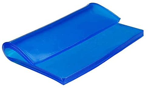 Qeunrtiy 2CM Blau Motorrad Universal Sitz Kissen Gel Pad Cool Pad StoßDäMpfungs Matte DIY Cut Kissen A