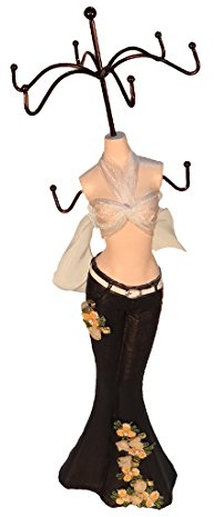 Schmuckständer Blue Jeans Design Schmuckhalter Kettenständer Armband Ketten 36 cm