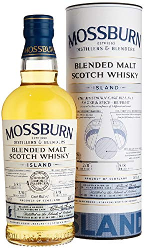 Mossburn Island Blended Malt Scotch Whisky, 70 cl