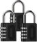 Combination Lock BeskooHome Security Padlock - [3-Pack] 4-Digit Weatherproof Combination Lock Resettable Combination Padlock Outdoor for Gym, School, Hasp, Outdoor Shed, Storage, Cabinet, Toolbox