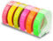 UniPlus 6 Rollen Kompatibel 9mm Prägeband für Dymo Omega Etikettenband Junior 3D Vinyl Prägeetiketten für Junior Omega Motex E101 Praegegeraet Gelb Pink Olivgrün Fluoreszierendes Rosa Orange Grün