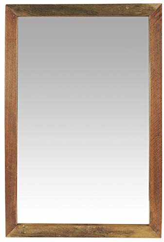 IB Laursen Spiegel Unika Holzrahmen Wandspiegel aus Holz Braun 40 x 60 cm