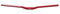Spank Kleiderbügel SPOON 31,8 mm, 800 mm, Rise 20 mm, rot, für Erwachsene, Unisex, 31,8 mm