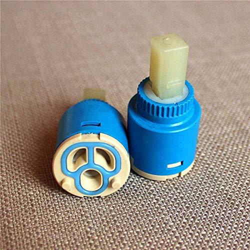 25mm / 35mm / 40mm Keramik Patronen Armaturen Mischer Mit Niedrigem Drehmoment Zubehör Spindel Freie Rotation Flach Basis Für Waschbecken Dusche Heiß-Und Kalt Misch Ventil
