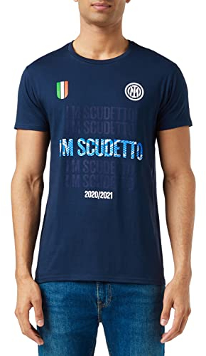 Inter T-Shirt I M Scudetto Campioni d'Italia 2020-2021, Blu
