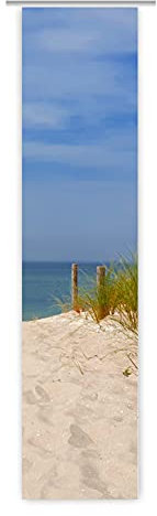 Flächengardine Freiheit - Flächenvorhang mit tollem Druck-Motiv, Verschiedene Größen 60 cm breit und 2,60 m hoch