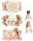 VUCDXOP Lot de 3 Pinces à Cheveux en Forme de Fleur Artificielle Barrette Fleur Fleur Clip Hair Barrette Cheveux Pince a Fleur Artificielle Clip de Fleurs pour Les Femmes Filles