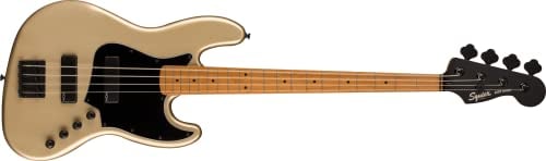 Squier Contemporary Active Jazz Bass HH RMN Shoreline Gold - E-Bass