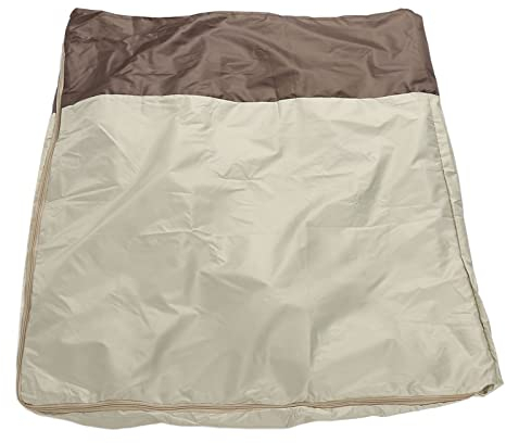 lyrlody Tragbare Klappbettabdeckung, Mehrzweck-Klappbett, Staubdichte Schutzhülle, Pool-Strandstuhl-Abdeckung, Hof-Klappbett, Klappstuhl (85x33x107cm, Wasserdicht, Oxford-Stoff)