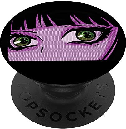 Anime Eyes Japanese Manga Drawing PopSockets Swappable PopGrip