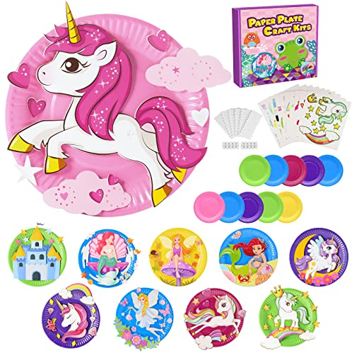 Gralal Licorne Jouet pour Fille 3-10 Ans - Activites Manuelles Enfants - Decoration Anniversaire Sirene