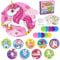 Gralal Einhorn Geschenke für Mädchen, Spielzeug ab 3-8 Jahre Mädchen Geschenk Mädchen 3 4 5 6 7 Jahre Basteln Mädchen 3 4 5 6 Jahre Spiele ab 3-7 Jahren Kinderspielzeug ab 3-6 Jahre Einschulung