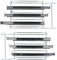 easyPART Kompatibel/Ersatz für gorenje 471093 Haltegitterset mit Teleskopauszug 3-fach für Backbleche Rost AC057 in Superior Backofen