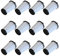 ZUMLED 12 Uds filtros HEPA compatibles con AEG AEF150 CX7-2 for Electrolux EER73DB EER73BP EER73IGM ZB3301 ZB3311 Piezas de Robot Aspirador