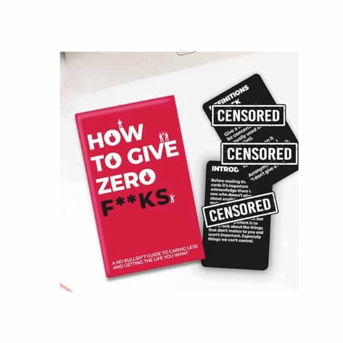 Gift Republic - How to Give Zero F**cks Card Pack