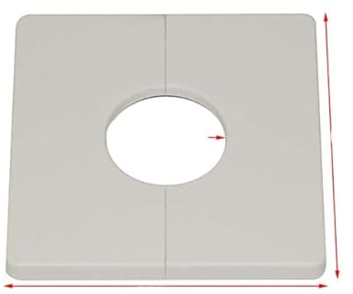 KEOJI 1PCS Wall Wire Hole Cover 86 Type Junction Box Outlet Cable Protector Pipe Plug Decor Cover Snap-on Plate New-Junction Box