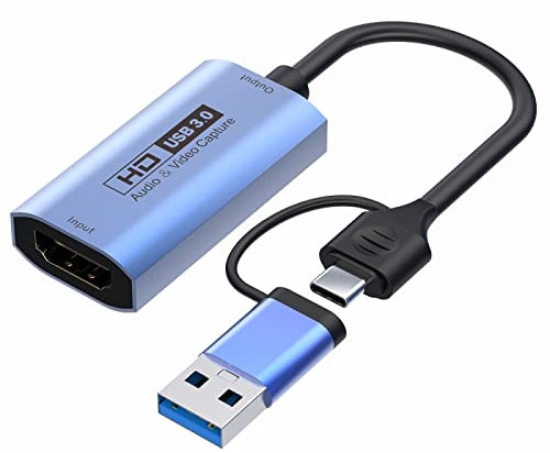 Computer Accessories Z29C HDMI/F Female to USB-C/Type-C+USB 3.0/M Male HD Video Capture Card