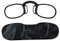 Flexsee LIGHT Bügellose Lesebrille unisex rechteckig - 5 Farben / 5 Dioptrien (MARMOR SCHWARZ, 2.5, Dioptrien)