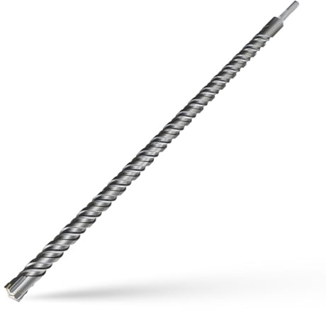 CSOOM Foret SDS Plus 22 x 600 mm, professionnel, pour percer dans la pierre, le béton, la pierre naturelle, le mur de brique