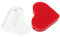 ABOOFAN 2St Herzförmige Basis Acrylvasen Hochzeitsblumenhalter acrylständer bürodeko Ornament-Präsentationsständer Ausstellungsregale Rose Geschenkständer Blumenstand Roségold Base Zubehör