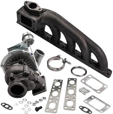 T3/T04E V-Band Turbolader + Turbo Manifold Kompatibel for BMW E36 E46