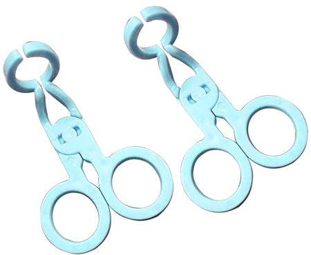 MYSUNBAR 2 x Ergonomic Contact Lens Inserts Tool Contact Lens Removal Tool for Daily Use or Travel, multicoloured, Pocket organiser