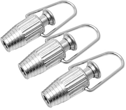 Alipis 3-teiliger Wäscheleinenspanner Aus Metall Wäscheleinenspanner Seilspanner Aus Aluminium Hochleistungs-drahtseilklemme Ideal Für Wäscheständer