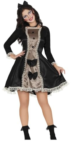 Horror-Shop Gothic Puppe Halloween Kostüm für Damen M
