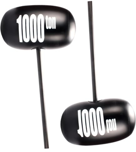 ERINGOGO Maillet Gonflable pour Garçon et Filles 2 Pièces en Plastique Noir | Accessoire Cosplay et Anniversaire, Style Réaliste Amusant, Lot de 2 pour Décoration