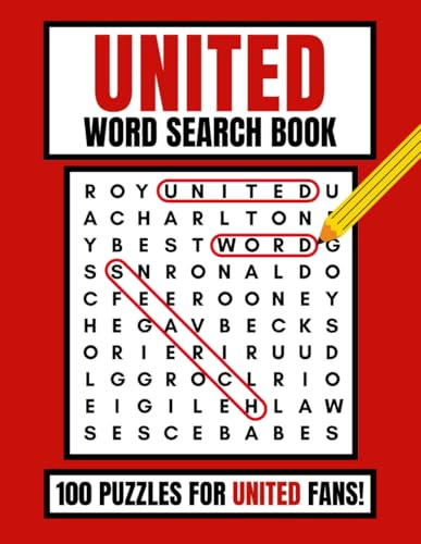 United Word Search Book: 100 Puzzles for United Fans!