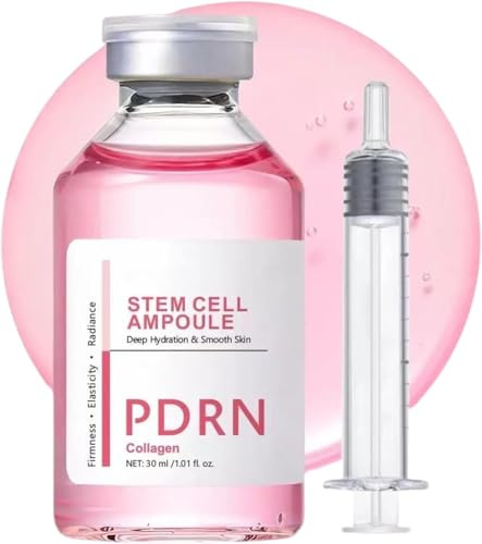 Esencia en ampolla de ADN de salmón PDRN de Corea: Una esencia hidratante que mejora la firmeza y elasticidad, reduce las líneas de expresión y crea una tez de aspecto piel de cristal.