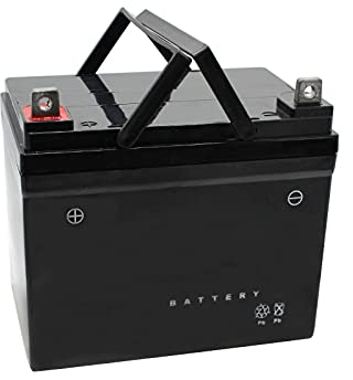 SECURA Batterie 12V 22Ah (+ pôle gauche) compatible avec John Deere X155R Tracteur de pelouse