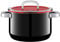 WMF FUSIONTEC 05.1734.5290 Cacerola 6,4 L Alrededor Negro, Rojo - Cacerolas (6,4 L, Alrededor, Negro, Rojo, Acero, 250 °C, Vidrio)