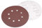 10 Pieces 7 Inch 8 Holes Hook and Loop Sanding Disc 150 Grit Flocking Sandpaper Random Orbital Sander Paper