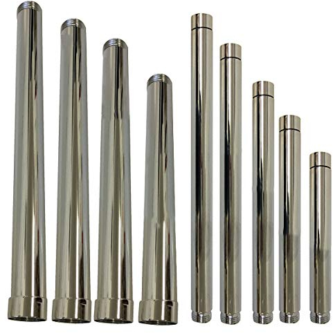 Duschrohr Verlängerungsrohr Verlängerungsarm Hahnverlängerung Duscharm 1/2 oder 3/4 (Rohrverlaengerug 40cm 1/2)