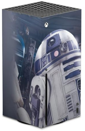 DeinDesign Skin kompatibel mit Microsoft Xbox Series X Folie Sticker Star Wars Roboter Fanartikel