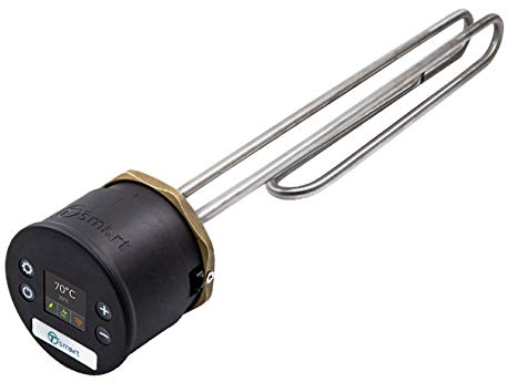 Tesla T-Smart Hot Water Cylinder Thermostat +14 inch Titanium Immersion Heater TIHTS572