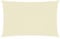 vidaXL Sonnensegel Wasserfest Sonnenschutz Windschutz Sonnendach UV Schutz Garten Terrasse Balkon Oxford-Gewebe Rechteckig 3x6m Creme