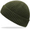 Furwabo Trawler Beanie Watch Hut Aufrollen Edge,Winter Warme Strickmützen Fischer Unisex(Army Green)