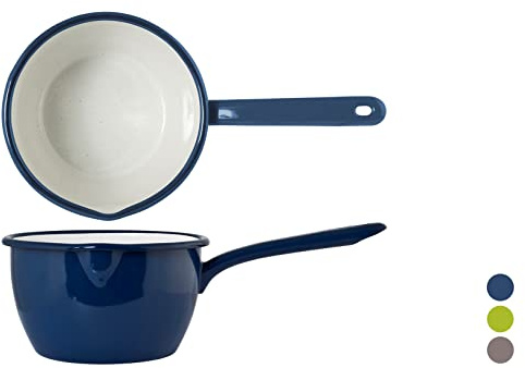 Casserole émaillée avec bec, 16 cm