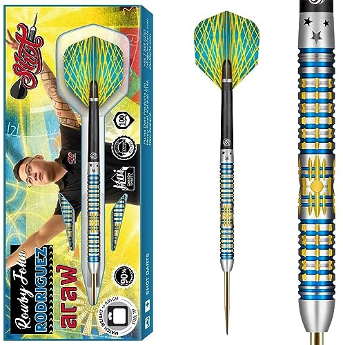 Shot Steel Darts Rowby John Rodriquez Araw 90% Tungsten Steeltip Darts Steeldart Dartpfeile Set