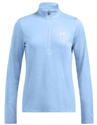 Under Armour Damen Tech 1/2 Zip- Twist Sweatshirt, Horizon Blue, XL EU