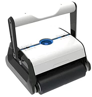 Aspirapolvere per piscina, Robot pulitore for piscina automatico 2052 con carrello for cavi galleggiante da 20 m Aspirapolvere robotico Pulizia del fondo e funzione della parete per piscine piane fuor