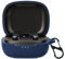 Case for EarFun Air Pro 3 with Carabiner,Anti-Scratch Premium Soft Silicone Full Protective Case,Shockproof Ultra Slim Headphone Protective Case for EarFun Air Pro 3,Blue