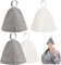 4 piezas Sombrero de Sauna para Hombres y Mujer Baño, Gorro Sauna de Fieltro, Gorro de Sauna de Fieltro, Gorros de sauna, Gorros de sauna de fieltro, Gorros de sauna ideales para hombres y mujeres
