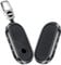 KUNIO Keyless Coque de clé pour BMW Mini Countryman Cooper One 2023 2024 2025 Alliage d'aluminium Protection Boîtier de clé Porte-clés Étui à clés Noir