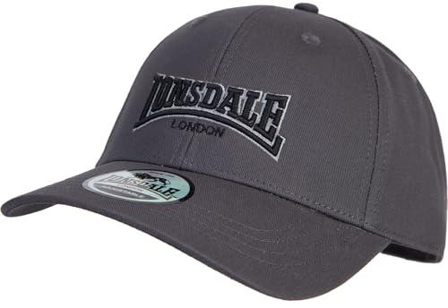 Lonsdale Classic Cap (DE/NL/SE/PL, Alphanumerisch, Einheitsgröße, Anthracite)