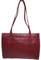 Josephine Osthoff Damen Handtasche Legat, Shopper aus 100% Echleder, handgemacht mit Laptopfach bis 13 Zoll, Henkeltasche mit Schultergurt, für Arbeit, Uni, Einkauf, mit Reißverschluss, Farbe:Bordeaux